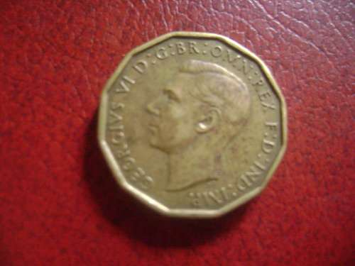 GB 3 pence  1942