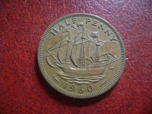 GB 1/2 Pence 1960