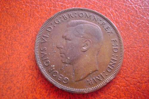 GB 1 penny 1946