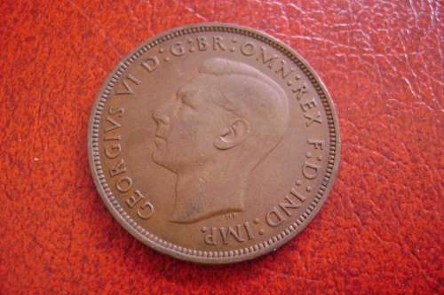 GB 1 penny 1938