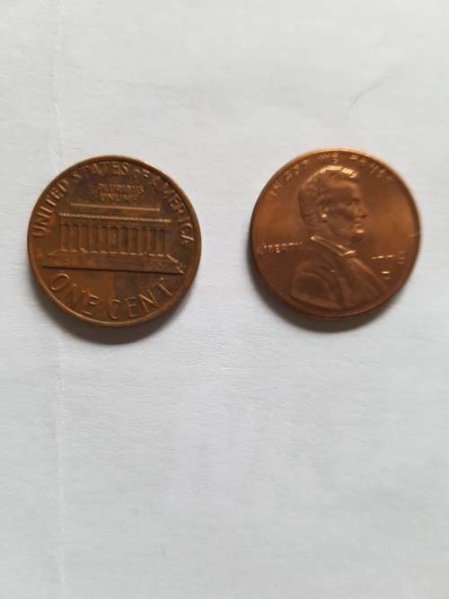 USA 1 Cent  1996 d
