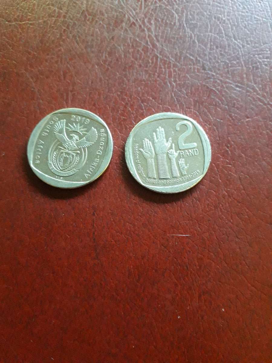 RSA 2 Rand  2019   Environments rights   1994 - 2019