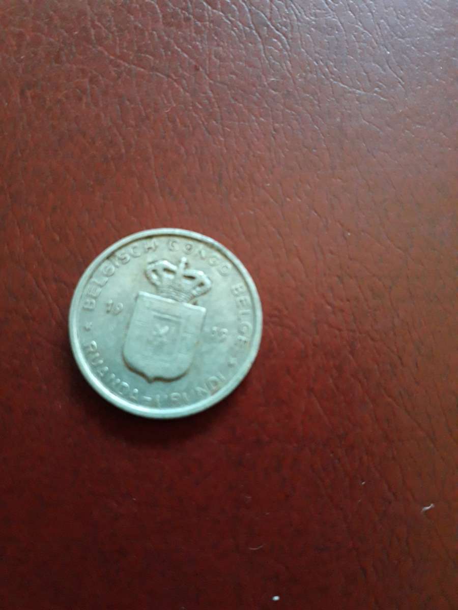 Ruandi - Urundi   1 Franc  1959 (V/W)