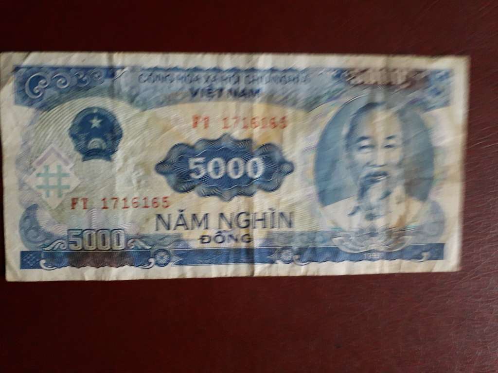 Vietnam   5000 Dong