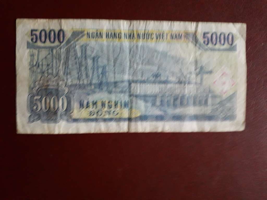 Vietnam   5000 Dong