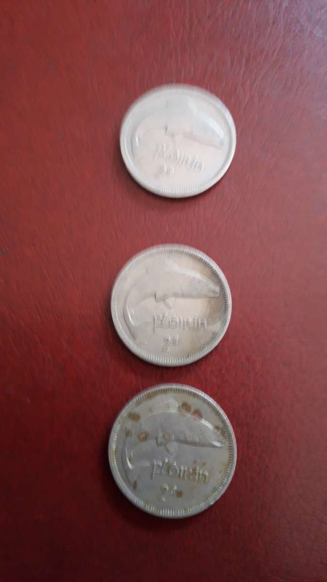 Ireland  2 Shillings  1962  1963  1964