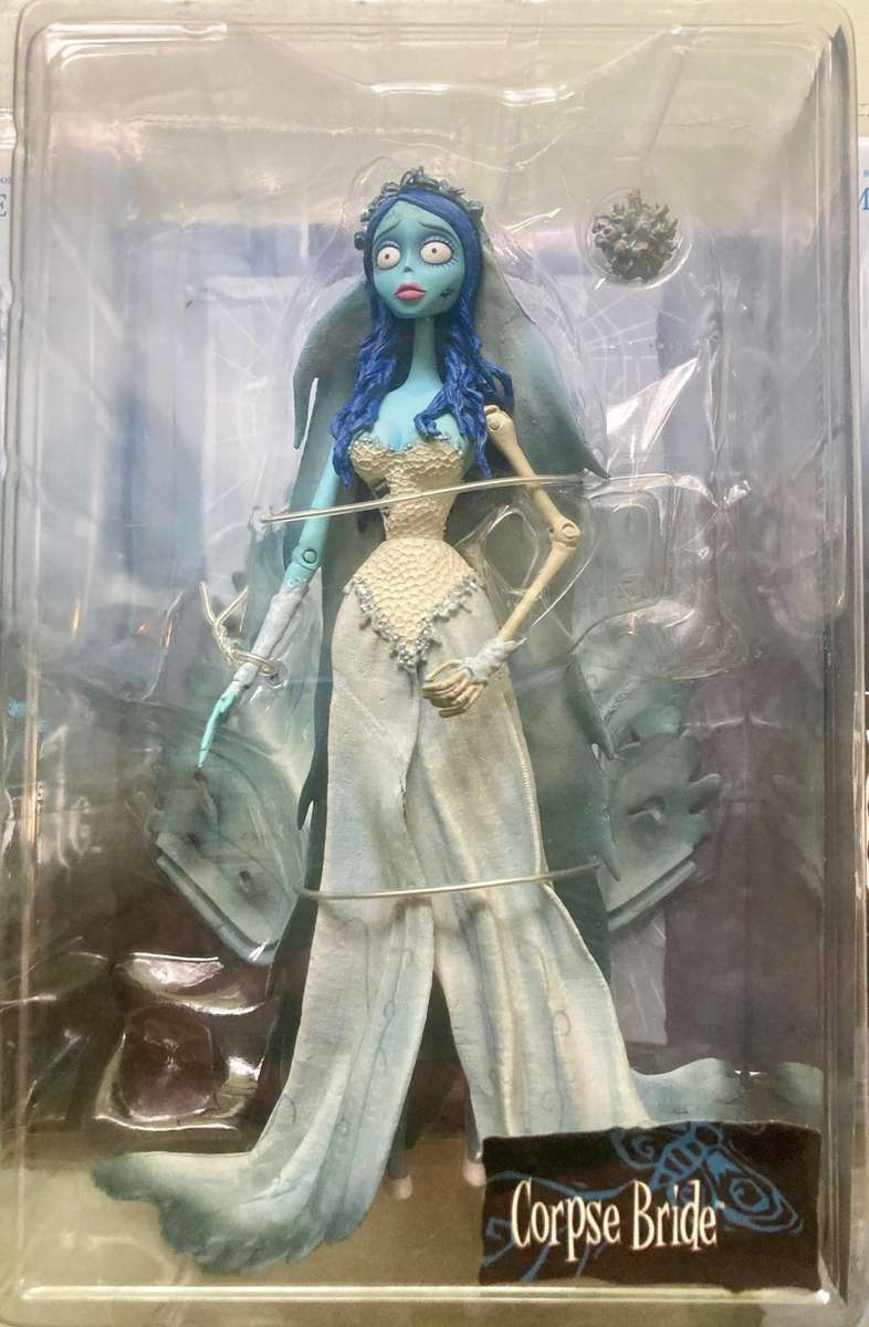 Complete Set of 6 Sealed Tim Burton Corpse Bride - 2005 MacFarlane Series 1 Collectable Figurines