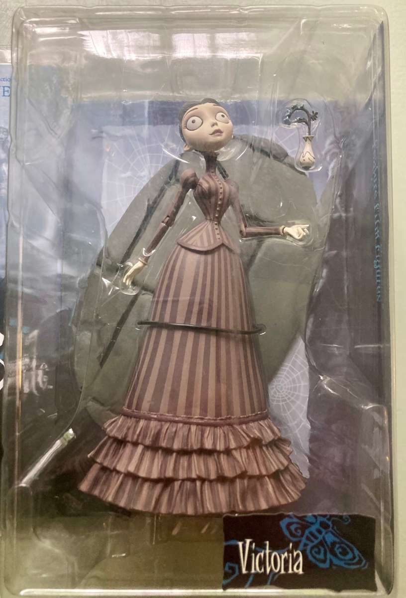 Complete Set of 6 Sealed Tim Burton Corpse Bride - 2005 MacFarlane Series 1 Collectable Figurines