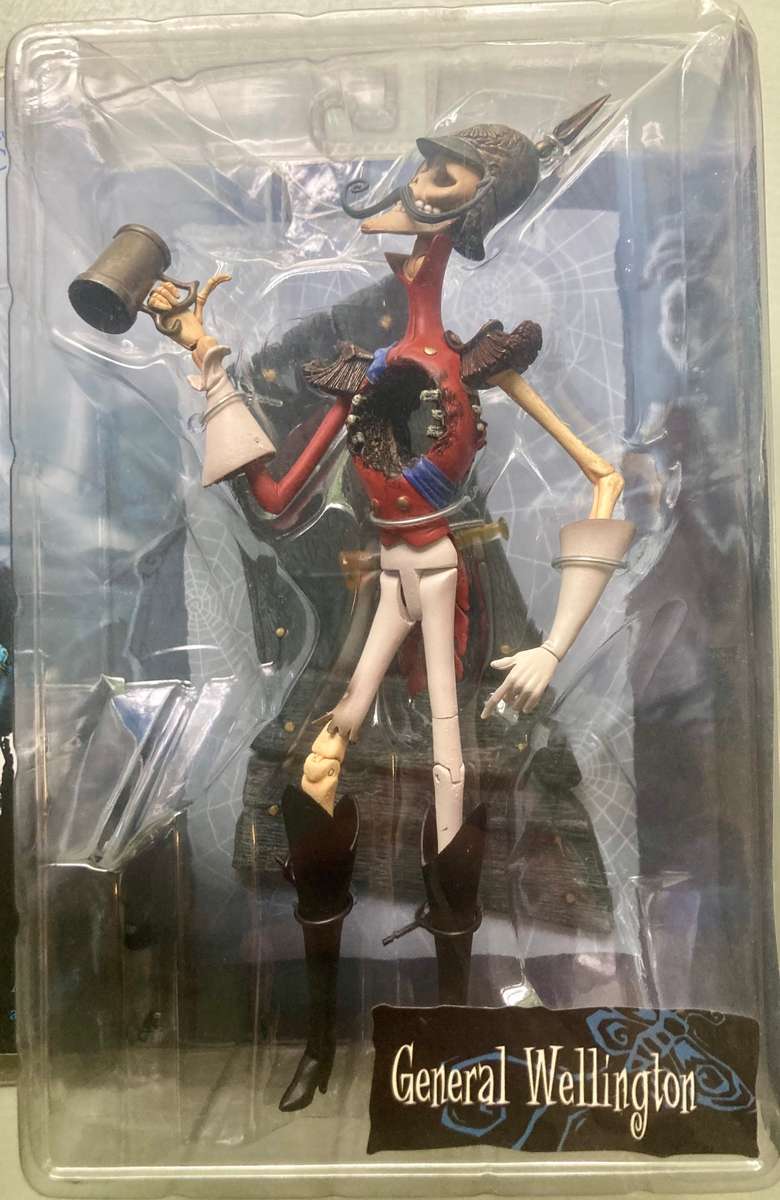 Complete Set of 6 Sealed Tim Burton Corpse Bride - 2005 MacFarlane Series 1 Collectable Figurines