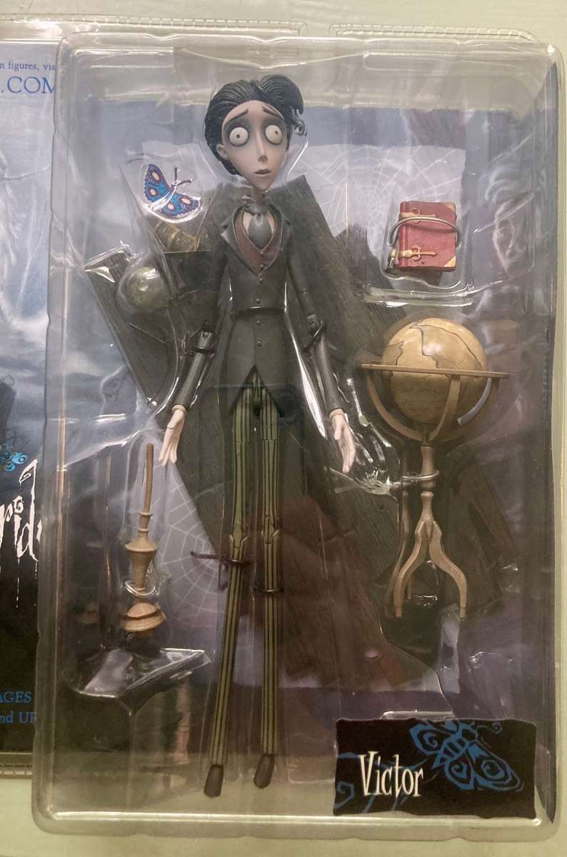 Complete Set of 6 Sealed Tim Burton Corpse Bride - 2005 MacFarlane Series 1 Collectable Figurines