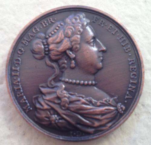 1662-1694 Queen Mary II - Jean Dassier Medal Collection