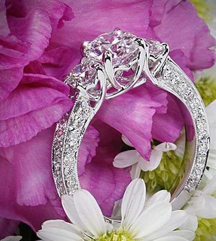 Stunning 1.34 cts Sparkling Solitaire Natural Diamond Ring