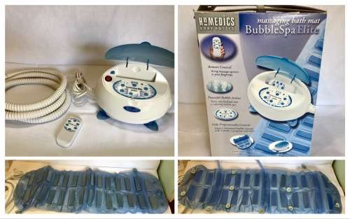 HoMedics Bubble Spa Machine complete with Mat
