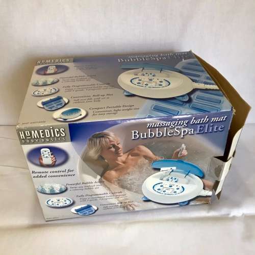 HoMedics Bubble Spa Machine complete with Mat