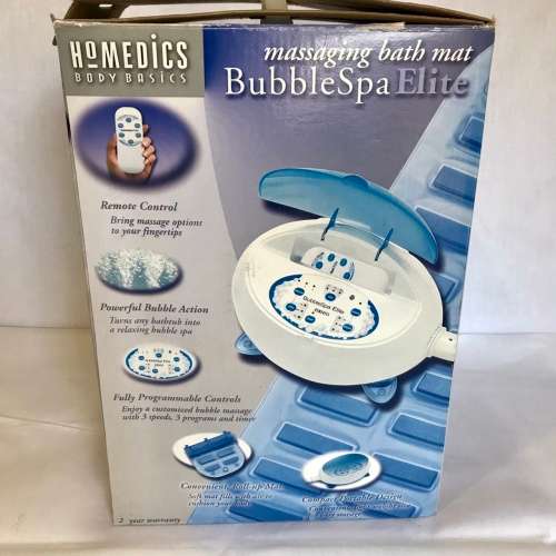 HoMedics Bubble Spa Machine complete with Mat