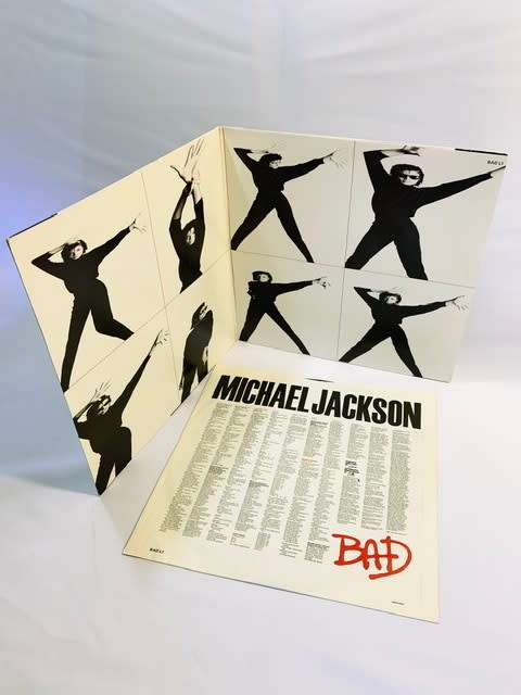 Michael Jackson - Bad - 1987 Vinyl Record (with Gatefold)