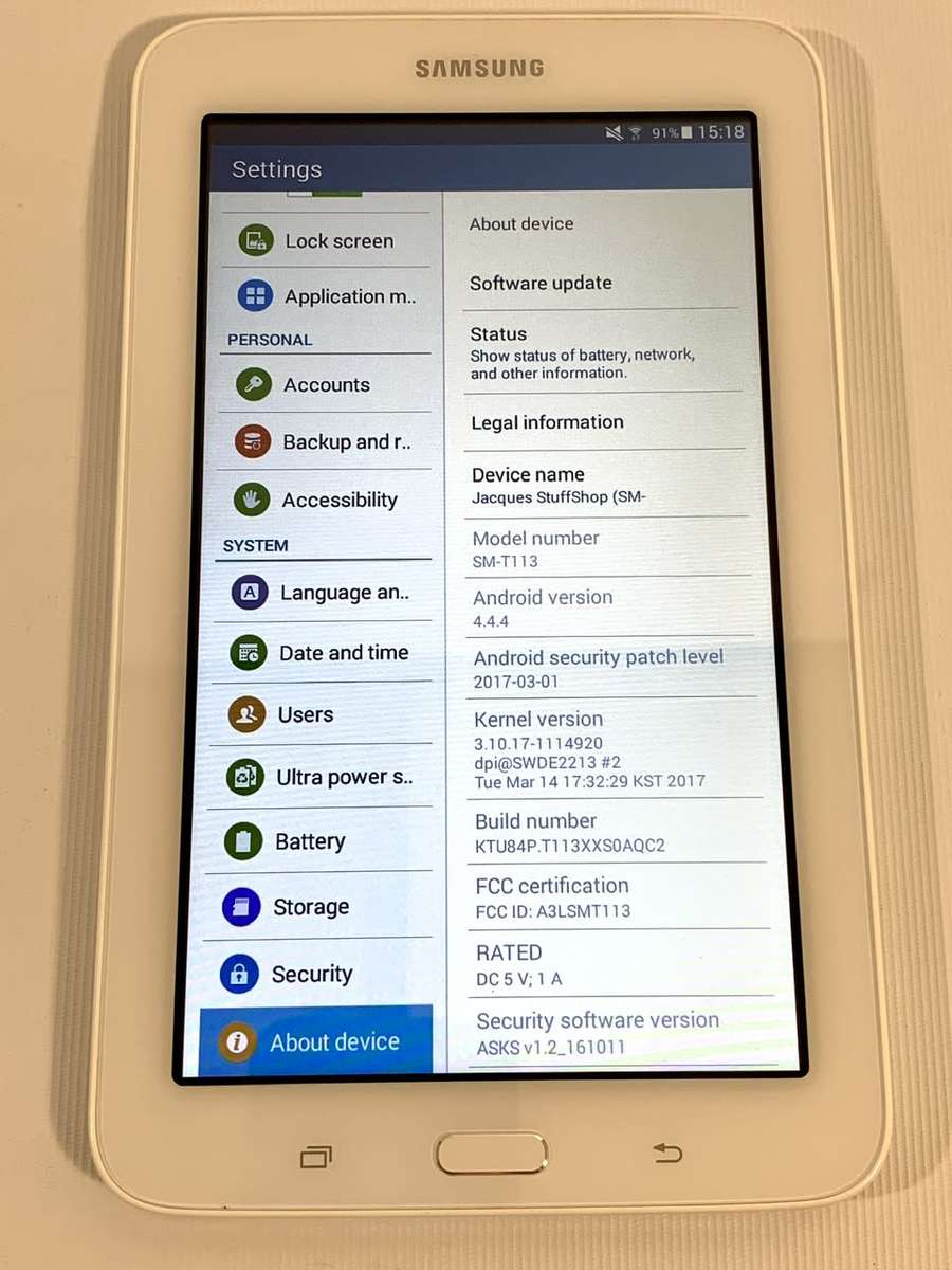 Samsung Galaxy Tab 3 Lite 7 Tablet