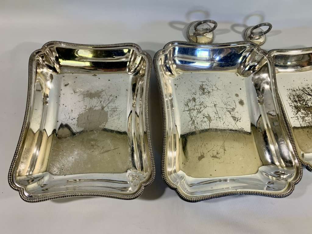 2 x Matching Silver Plated Tureens