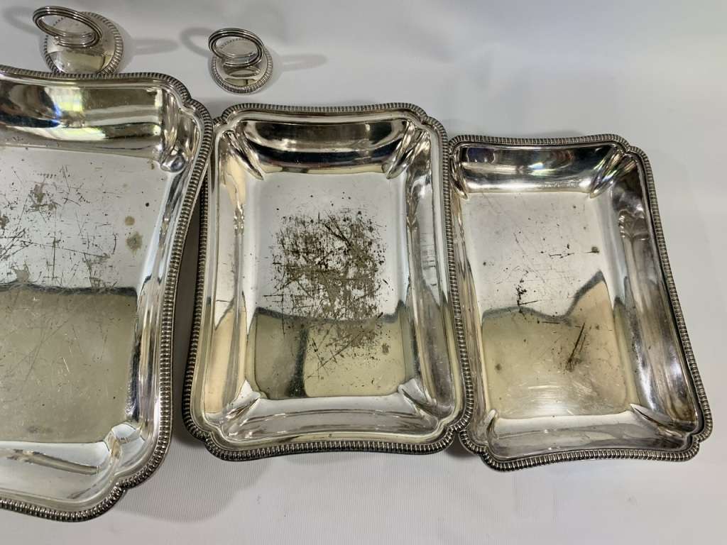 2 x Matching Silver Plated Tureens