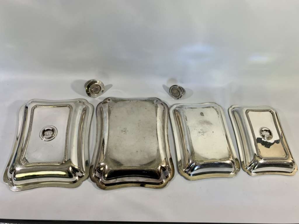 2 x Matching Silver Plated Tureens