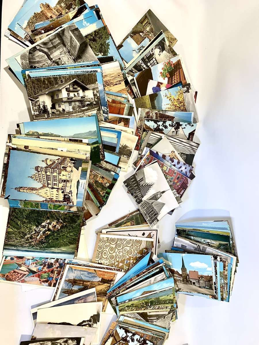 Extra Large Collection of International Postcards
