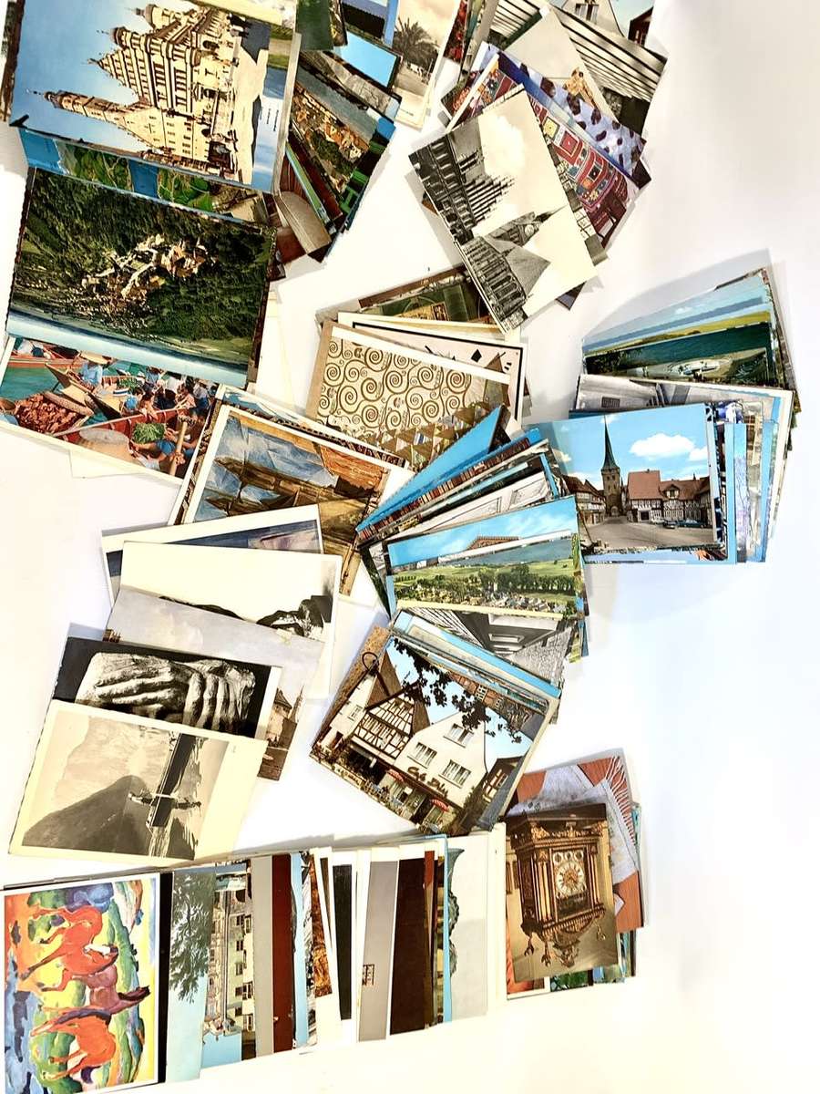 Extra Large Collection of International Postcards