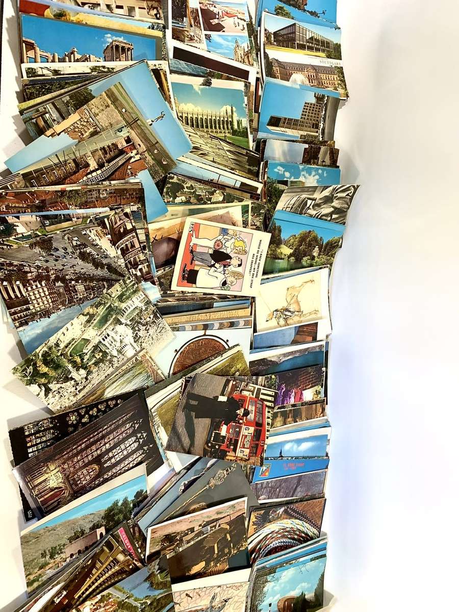Extra Large Collection of International Postcards