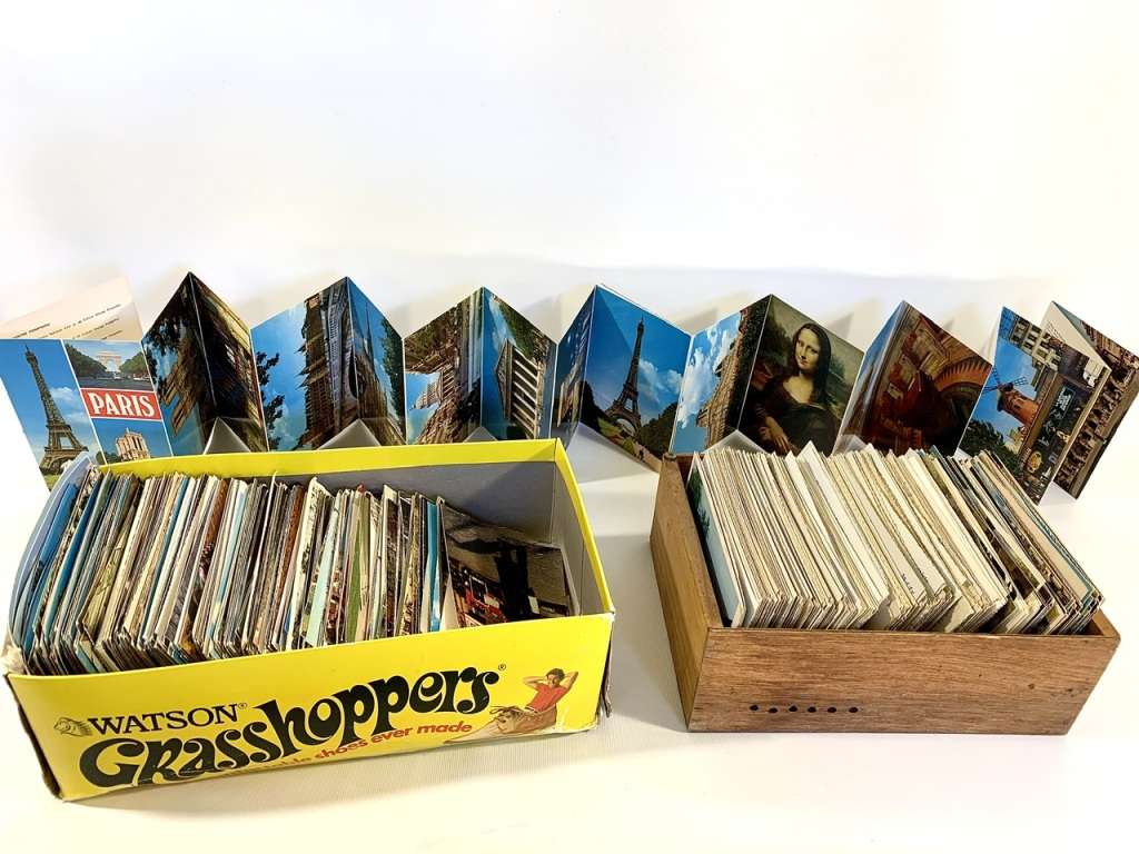 Extra Large Collection of International Postcards
