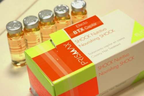 Prismax Hair Botox! Concentrate Treatment After Brazilian Keratin Blow Dry Blowout Process x5 Units