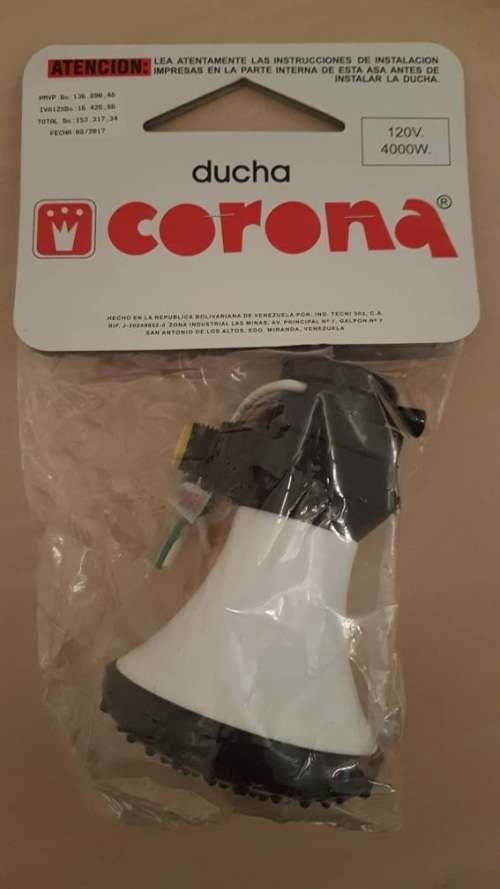 Ducha Corona - Electric Shower Head Instant Hot Water Heater 120 V - 4000 W