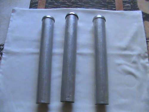 candle moulds steel x3