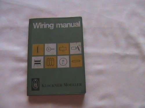 Electrical wiring manual by Klockner Moeller