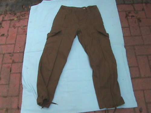 SADF nutria brown trousers size 81 ( small )