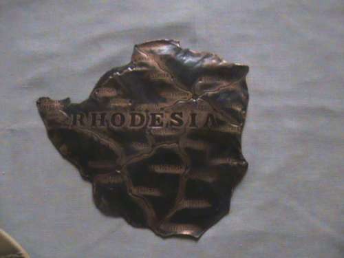 Rhodesia copper map