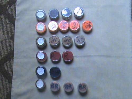 Soap dye various colours