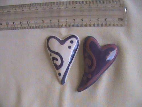 mosaic insert 2 hearts