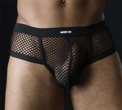 Men's Sexy mesh underwear brief