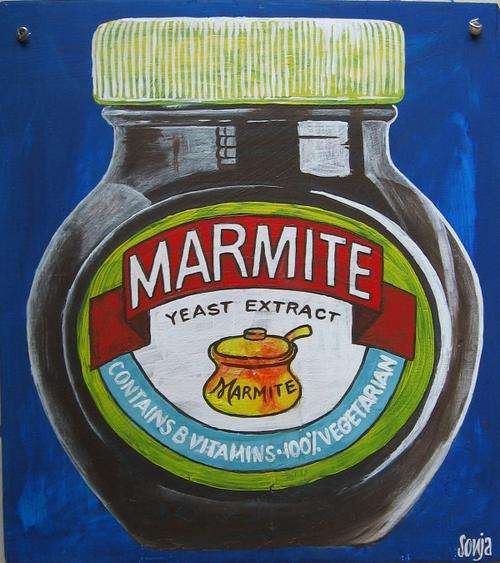 *** Marmite - Sonja Peacock - Acrylics on wood ***