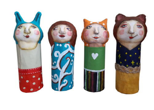 Set of 4 Girls - on clearance sale