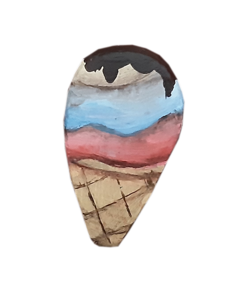Brooch - Ice cream - on sale!