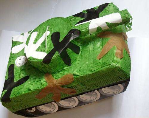 Army Tank Pinata  for Kids Brithdays and Mexican parties!!