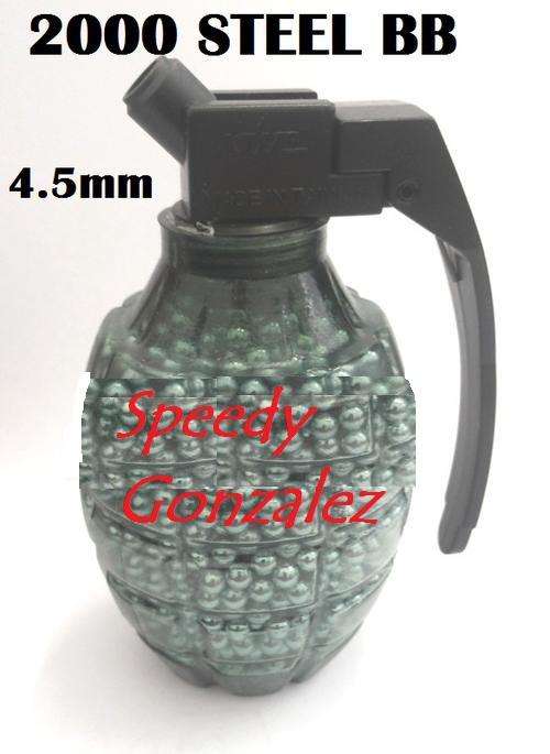 2000 ROUND STEEL BB's 4.5mm - GOOD VALUE ! KWC