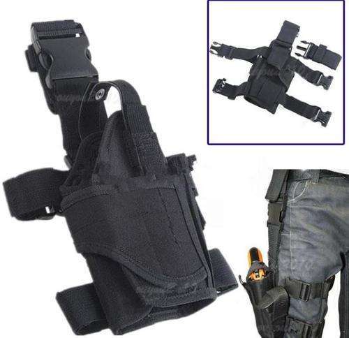 TACTICAL THIGH HOLSTER | ADJUSTABLE FOR WEAPON SIZE (Black & Cammo Available)