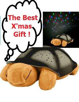 MUSICAL STAR NIGHT SKY SEA TURTLE NIGHT,FREE BATTERIES!!