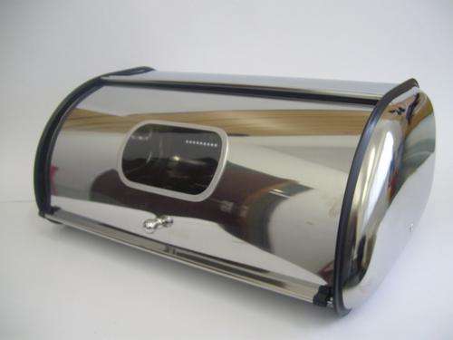 Stainless Steel Bread Bin Capacity : 2 Loaves of Bread