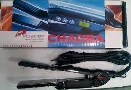 New Chaoba Professional Hair Straightener And Styler - Cb-9210- LCD Flat Hair Iron