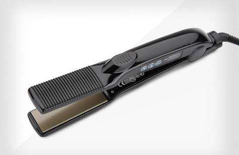 New Chaoba Professional Hair Straightener And Styler - Cb-9210- LCD Flat Hair Iron