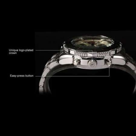 Authentic Shark Sport  Mens Digital LCD Date Day Display Alarm Chronograph Quartz Watch