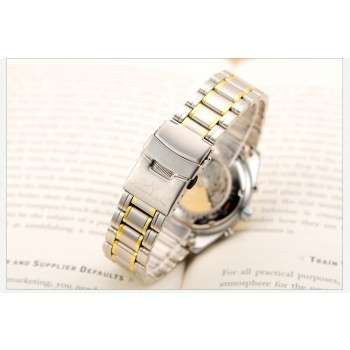 Authentic Brand New KS Luxury Stunning 6 Hands Automatic Mechanical Stainless Steel Mens Watch