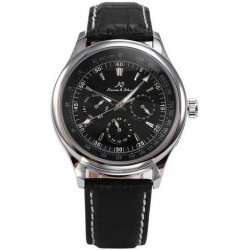 Authentic KS Imperial Luxury Automatic Mechanical Date Day 6 Hands Leather Mens Sports Watch